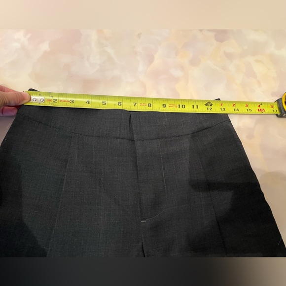 Theory women wool blend pants in grey size 4 - Picture 3 of 7